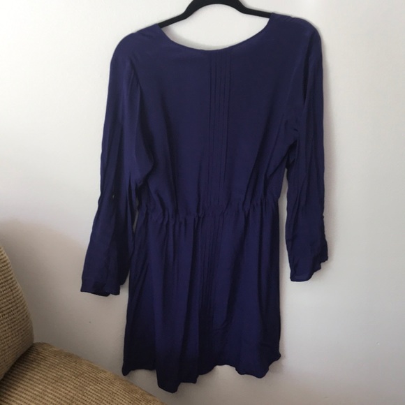 Line and Lotte royal blue silk dress - Picture 2 of 8